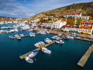 Веб-камера Балаклавы (Севастополь) в реальном времени