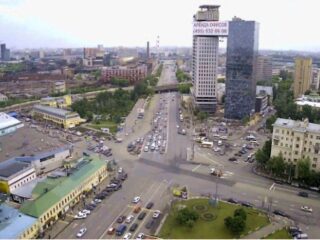 Веб-камера Москва, Рогожская Застава в реальном времени